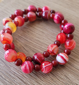 Red Banded Agate