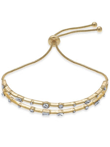 Crystal Double Row Bracelet