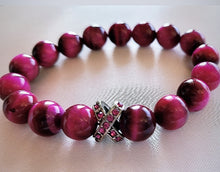 Load image into Gallery viewer, Magenta Tiger Eye